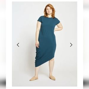 Universal Standard NWT Geneva Dress, Size XS (10-12), Deep Sea